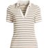 Women's Wide Rib Polo Shirt, Front