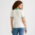 Women's Wide Rib Polo Shirt, Back