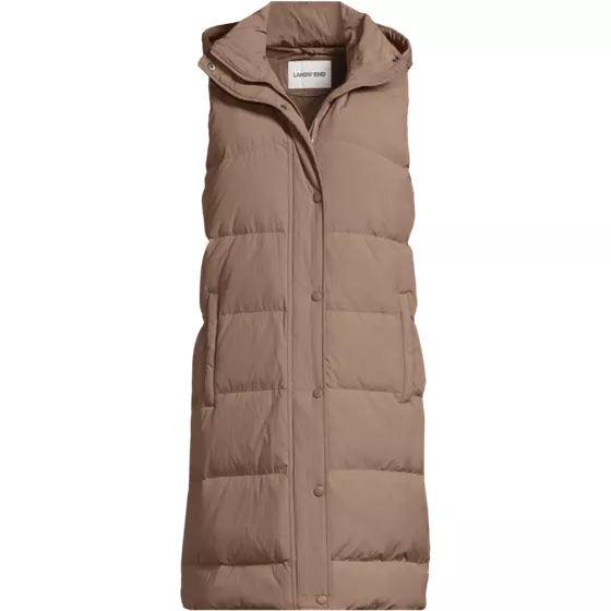 Women's Plus Size Max 600 Down Puffer Vest - primary