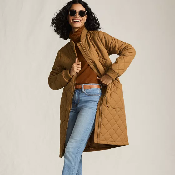 Women's FeatherFree Insulated Bomber Coat - primary