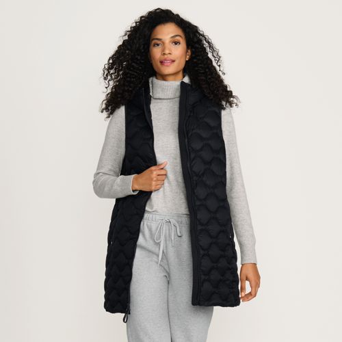 Women's Wanderweight Packable Down Long Vest