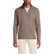 Men's Sweater Fleece Quarter Zip Pullover, Front