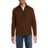 Men's Sweater Fleece Quarter Zip Pullover, Front