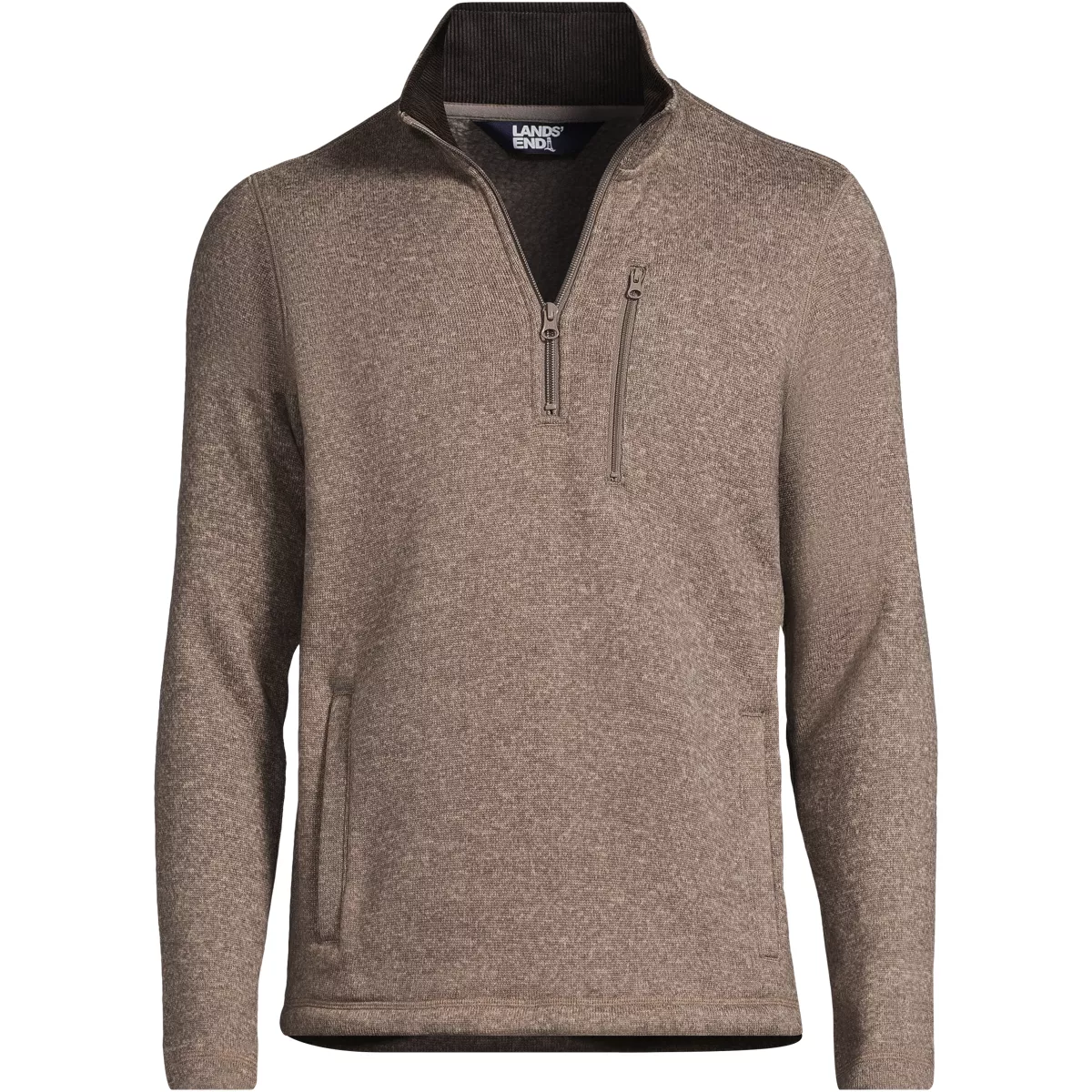 Men's Sweater Fleece Quarter Zip Pullover