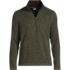 Men's Sweater Fleece Quarter Zip Pullover, Front