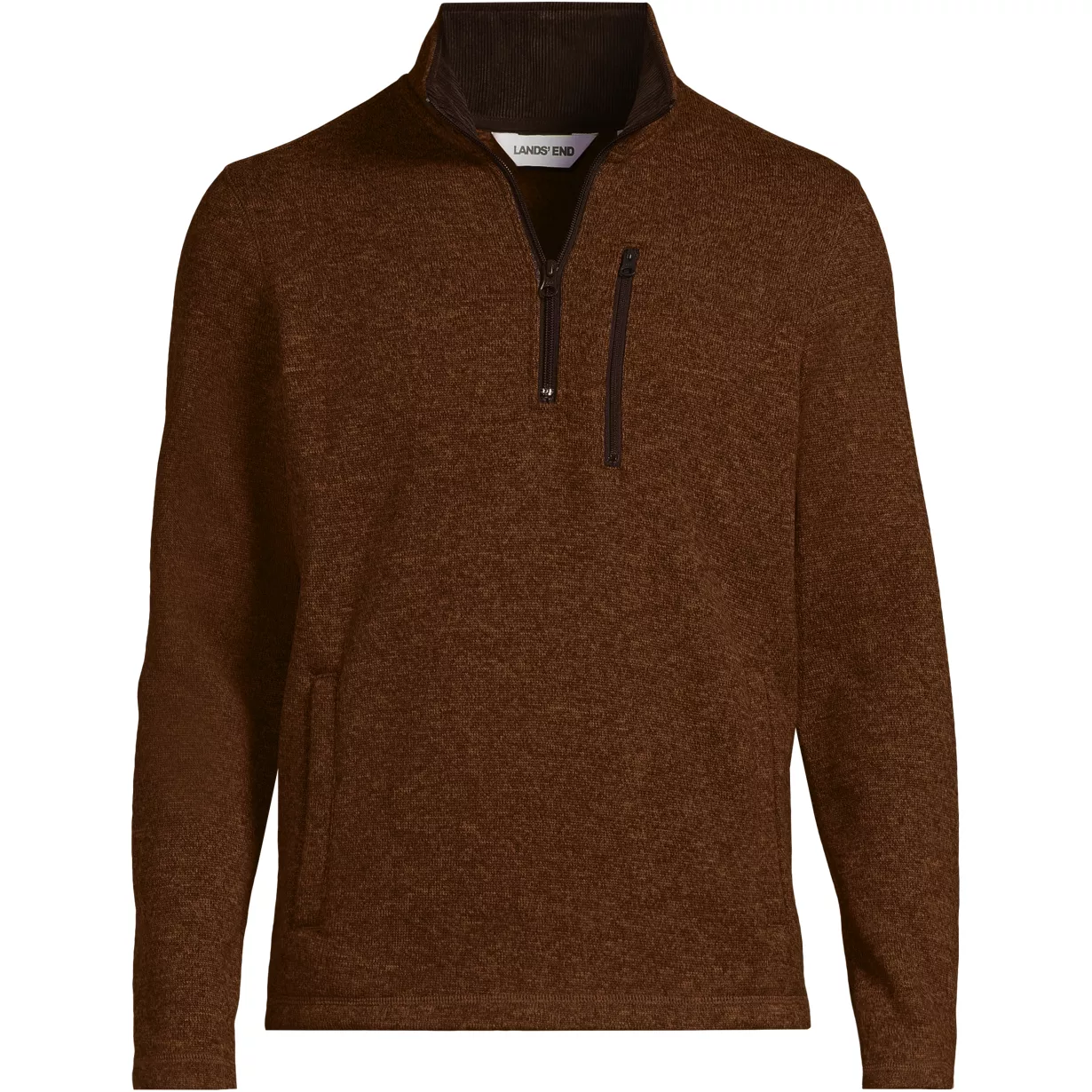 Men's Sweater Fleece Quarter Zip Pullover