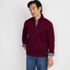 Men's Sweater Fleece Quarter Zip Pullover, alternative image