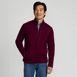 Men's Sweater Fleece Quarter Zip Pullover, Front