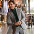 Men's Textured Dobby Blazer, alternative image