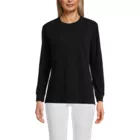 Women's Long Sleeve Cotton Interlock Crew T-Shirt