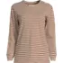 Women's Cotton Relaxed Long Sleeve Crew Neck, Front