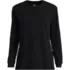 Women's Cotton Relaxed Long Sleeve Crew Neck, Front