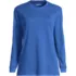 Women's Cotton Relaxed Long Sleeve Crew Neck, Front