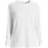 Women's Cotton Relaxed Long Sleeve Crew Neck, Front