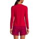 Women's Crew Neck Long Sleeve Rash Guard UPF 50 Sun Protection Swim Tee, Back