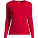 Women's Crew Neck Long Sleeve Rash Guard UPF 50 Sun Protection Swim Tee, Front