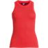 Women's Drapey Rib Skimming Tank Top, Front