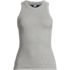 Women's Drapey Rib Skimming Tank Top, Front