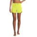 Women's Woven Packable 3" Dolphin Hem Swim Cover-up Shorts, Front