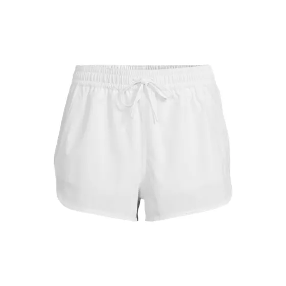Women's Plus Size 3" Packable Cover-up Swim Shorts - primary