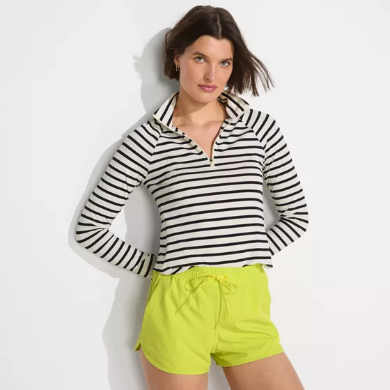 Women's 3" Packable Cover-up Swim Shorts - primary