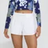 Women's 3" Packable Cover-up Swim Shorts, Front