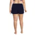 Women's Plus Size 3" Packable Cover-up Swim Shorts, Back