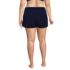 Women's Plus Size 3" Packable Cover-up Swim Shorts, Back