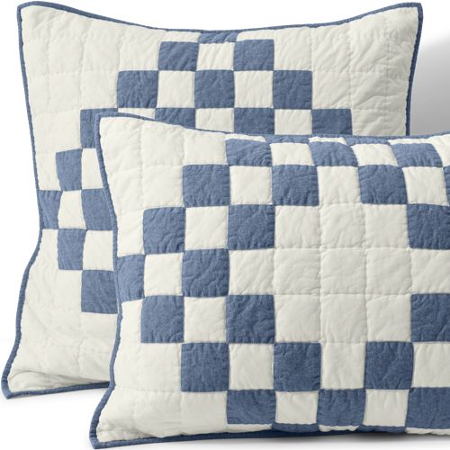 Irish Chain Quilt Sham