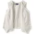 Women's Crepe Button Front Vest, alternative image