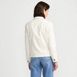 Women's Corduroy Cropped Button Front Jacket, Back