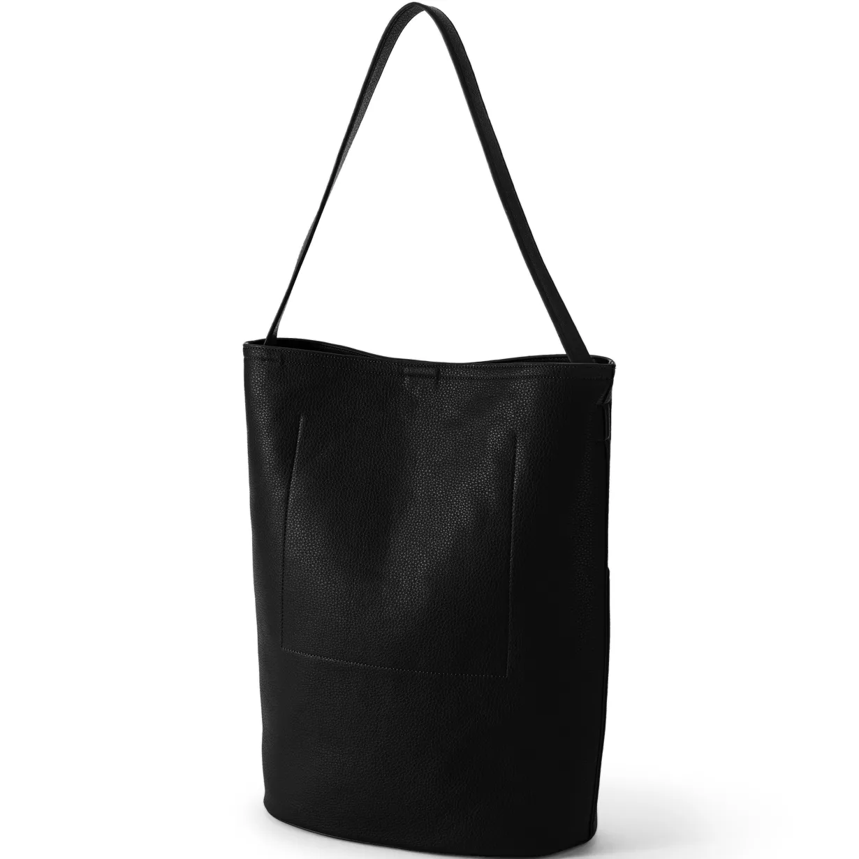 Women's Faux Leather Bucket Bag