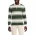 Men's Long Sleeve Textured Rugby Polo, Front