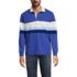 Men's Long Sleeve Textured Rugby Polo, Front
