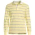 Men's Long Sleeve Textured Rugby Polo, Front