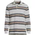 Men's Long Sleeve Lightweight Slub Rugby Polo, Front
