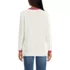 Women's Fine Gauge Cotton Cardigan with Tipping Sweater, Back