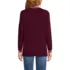 Women's Fine Gauge Cotton Cardigan with Tipping Sweater, Back