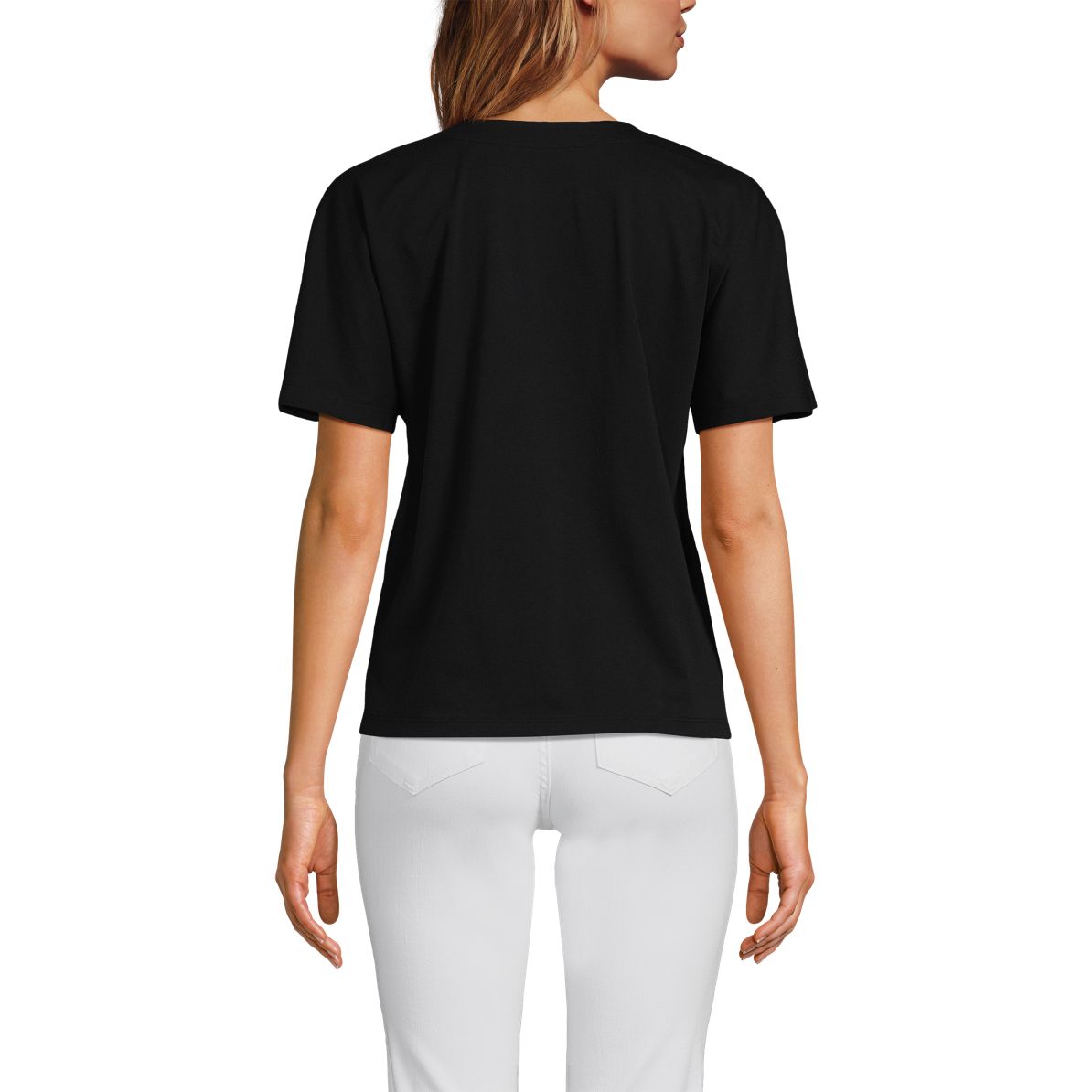Women's Supima Notch Neck T-shirt