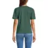 Women's Supima Notch Neck T-shirt, Back