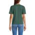 Women's Supima Notch Neck T-shirt, Back