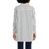 Women's No Iron Poplin Extra Long Tunic, Back