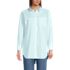 Women's No Iron Poplin Extra Long Tunic, Front