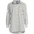Women's No Iron Poplin Extra Long Tunic, Front