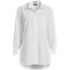 Women's No Iron Poplin Extra Long Tunic, Front