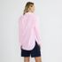 Women's No Iron Poplin Extra Long Tunic, Back
