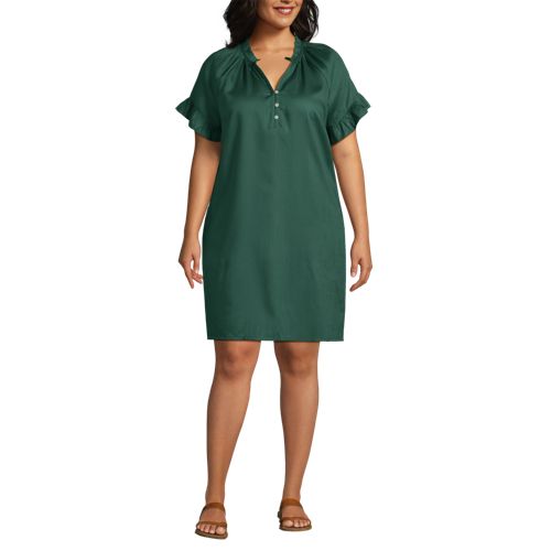 Lands end women's plus size dresses best sale