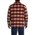 Men's Big and Tall Super Brushed Shirt Jacket, Back