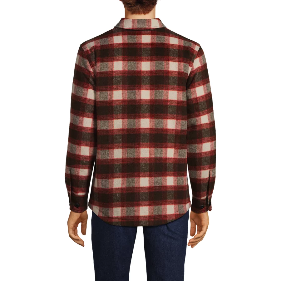Men's Super Brushed Shirt Jacket view 5
