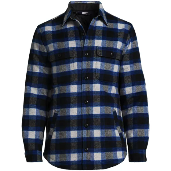 Men's Big Super Brushed Shirt Jacket - primary